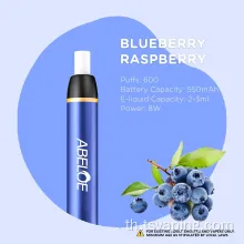 ต้นฉบับ 600puffs 12 Flavour Filter Tip Tip Disposerive Vape